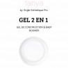 Gel build/  french babyboomer Médium White TANYA 15ml