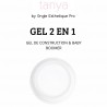 Gel build/ french babyboomer White TANYA 15ml