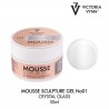 Mousse Sculpture Gel Crystal Glass 01 50ml Victoria Vynn